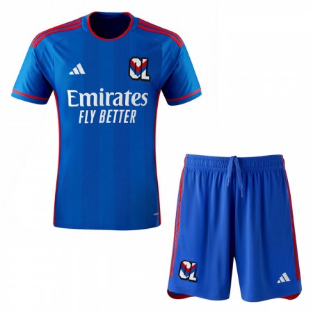 Tenue Enfant Olympique Lyonnais Exterieur 2023-24 (+ Short) Tenue Enfant Olympique Lyonnais Exterieur 2023-24 (+ Short)